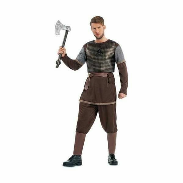Kostume til voksne My Other Me Viking mand 5 Dele - S