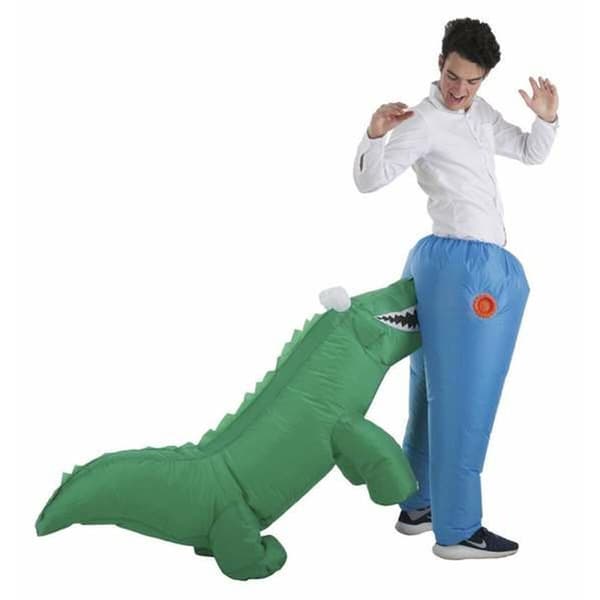 Kostume til voksne M/L Krokodrille (3 Dele)