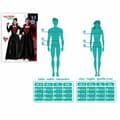 Miniatyrbillede 3 af 10: Kostume til voksne Kvindelig vampyr Voksne - M/L