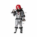 Miniatyrbillede 1 af 6: Kostume til voksne Grå Mande klovn - XL