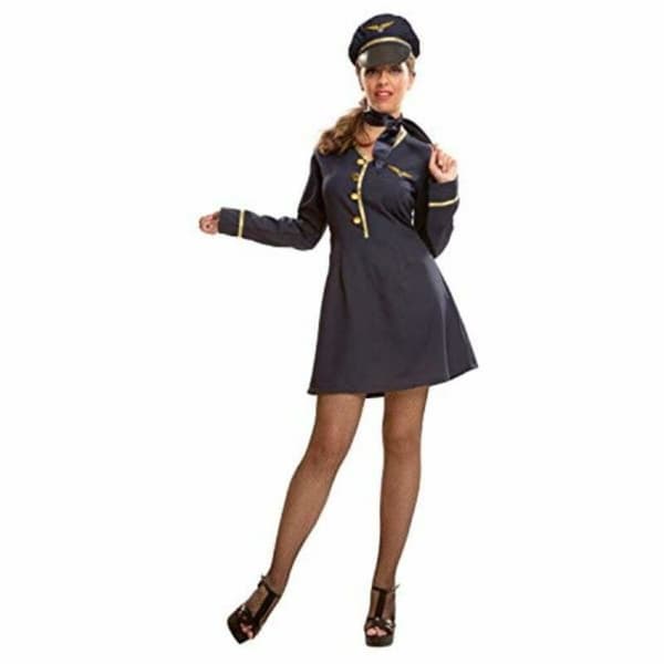 Kostume til voksne Stewardesse 3 Dele - M/L