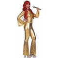 Miniatyrbillede 2 af 4: Kostume til voksne My Other Me Dame Disco Gylden - M/L