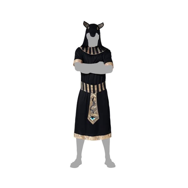 Kostume til voksne Sort Egyptisk mand - XS/S