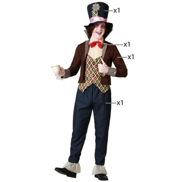 Kostume til voksne Gal hattemager kvinde - M/L