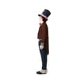 Miniatyrbillede 2 af 8: Kostume til voksne Gal hattemager kvinde - M/L