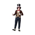 Miniatyrbillede 1 af 8: Kostume til voksne Gal hattemager kvinde - M/L