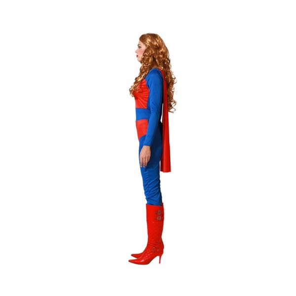 Kostume til voksne Superhelt Dame - M/L
