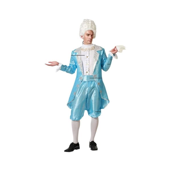 Kostume til voksne Blå Hofmand - XL