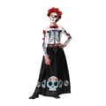 Miniatyrbild 1 av 4: Mexikansk skeleton flickdräkt - ATOSA - Storlek 5/6 år - Halloween/Dia De Los Muertos