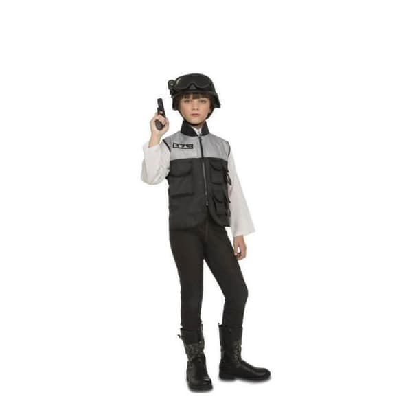 SWAT-dräkt med tillbehör för barn