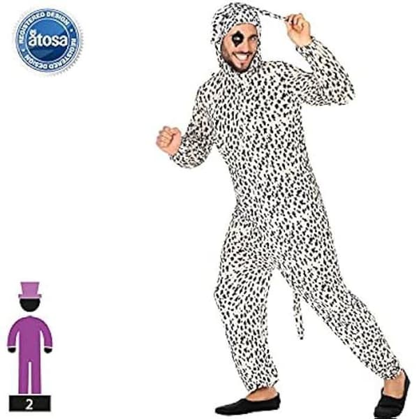 Dalmatinsk kostym - ATOSA - XL - Jumpsuit och huvudbonad - Blandat - Snabb leverans