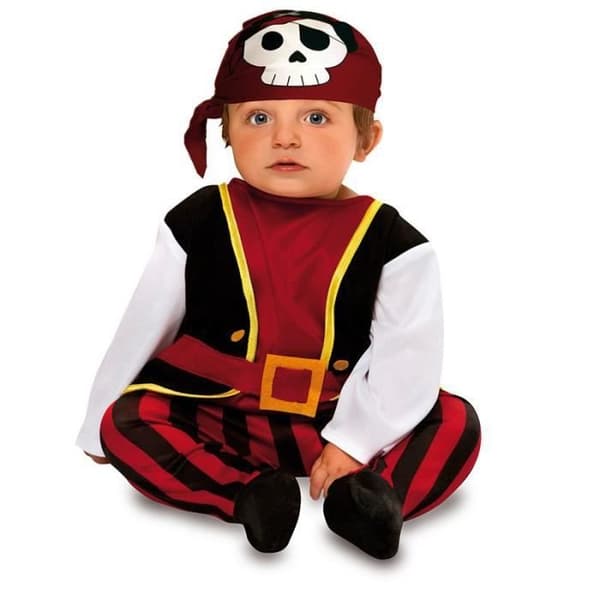 Baby Pirat Kostym - Pirat - Vit - Utomhus
