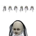 Miniatyrbild 1 av 2: Girland Halloween 120 cm