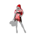 Miniatyrbillede 5 af 8: Kostume til voksne Th3 Party Multifarvet Morder mand - XL