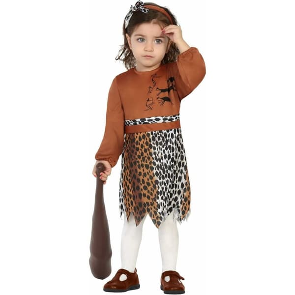 Kostume til babyer Huleboer kvinde - 0-6 måneder