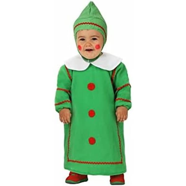 Kostume til babyer Th3 Party Grøn Jul - 0-6 måneder