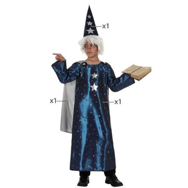 Kostume til børn Tryllekunster mand (3 pcs) - 5-6 år