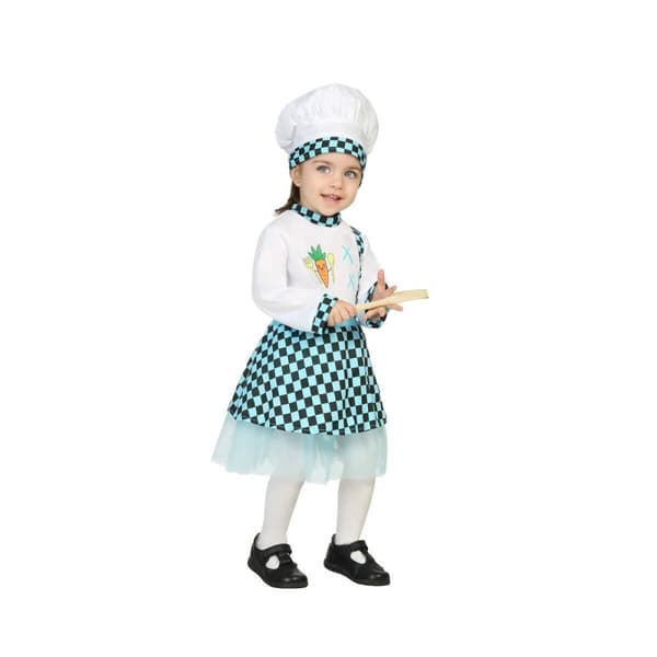 Kostume til babyer Kvinde kok (3 pcs) - 0-6 måneder