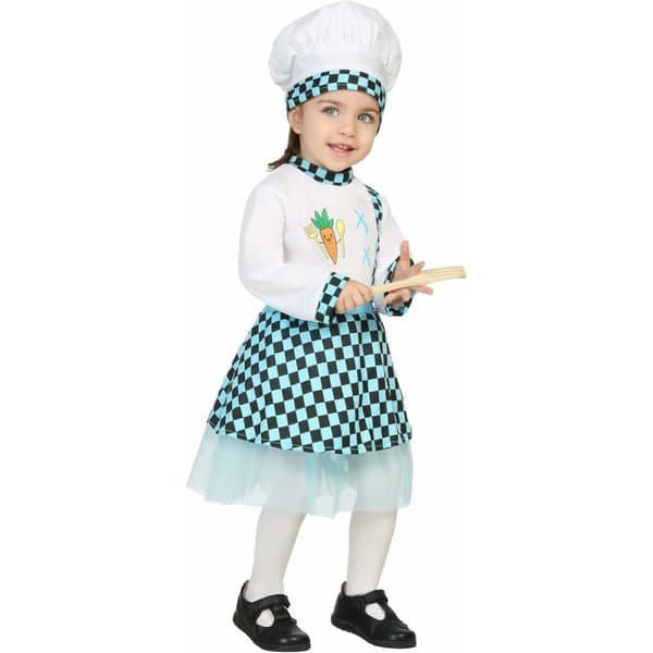 Kostume til babyer Kvinde kok (3 pcs) - 0-6 måneder