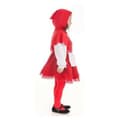 Miniatyrbillede 2 af 2: Kostume til børn Rød (3 Dele)