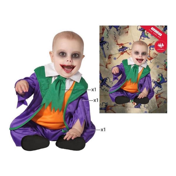 Kostume til babyer Multifarvet (3 Dele) - 6-12 måneder