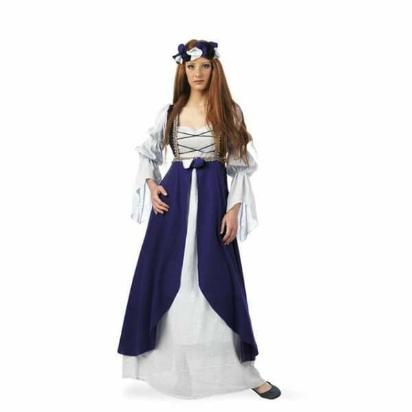 Maskeraddräkt vuxna Clarisa Medeltida - XL