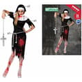 Miniatyrbillede 4 af 6: Kostume til voksne 8422259149224 Sort XL Morder mand (3 Dele) (XL)