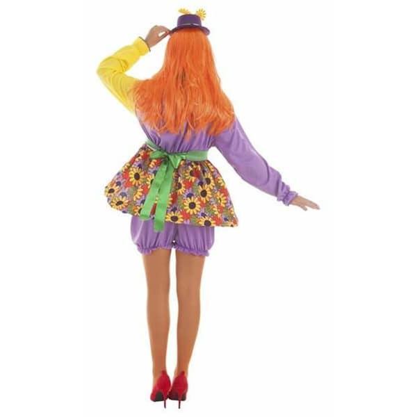 Maskeraddräkt vuxna Love Kvinnlig clown 5 Delar - M