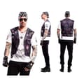 Miniatyrbillede 2 af 4: Kostume til voksne My Other Me Hell Boy Rocker - S