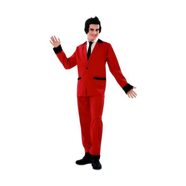Aikuisten asut My Other Me Rockabilly Punainen - S