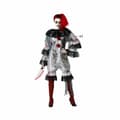 Miniatyrbild 3 av 5: Maskeraddräkt vuxna Grå Clown - M/L