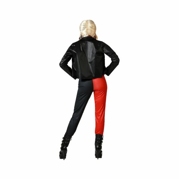 Kostume til voksne Blødende harlekin Dame - XL