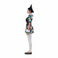 Miniatyrbillede 9 af 11: Kostume til voksne My Other Me Harlekin 6 Dele Dame - M
