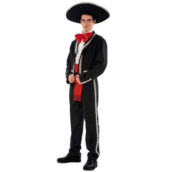 Kostume til voksne 4 Dele Mexicansk mand - XL