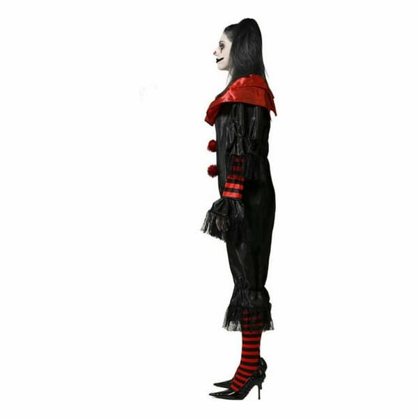Maskeraddräkt vuxna Olycksbringande kvinnlig clown - XS/S