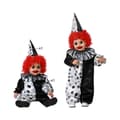 Miniatyrbillede 1 af 4: Kostume til voksne Grå Mande klovn Halloween - 24 måneder