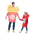 Miniatyrbild 1 av 5: Maskeraddräkt vuxna My Other Me Pommes frites Ketchup One size