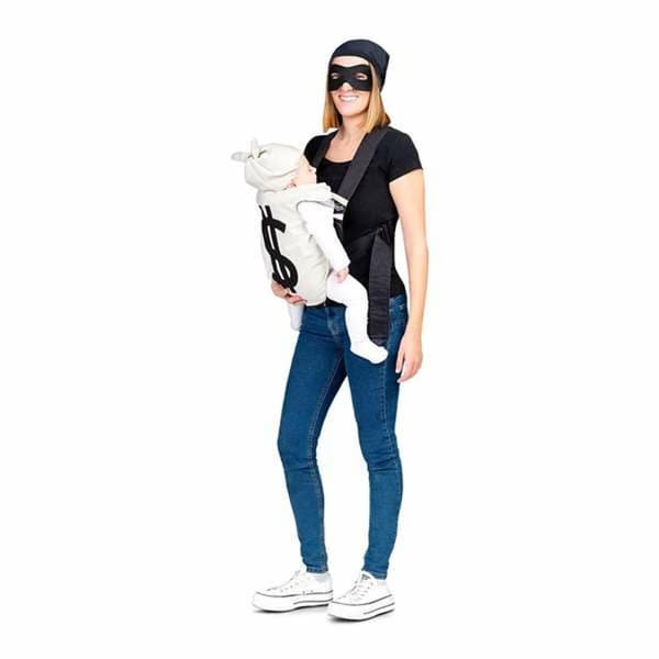 Kostume til voksne My Other Me Nyfødt Tyv 3 Dele Sort