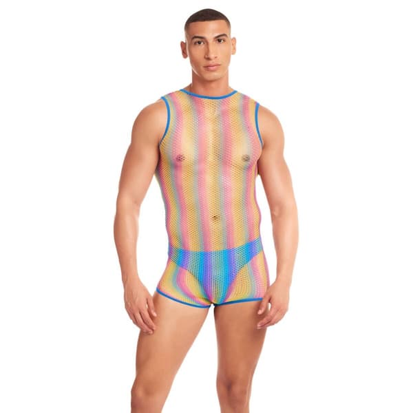 Alusvaatesetti Rainbow Party Monivärinen S/M