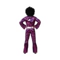 Miniatyrbild 4 av 11: Maskeraddräkt vuxna Fuchsia Disco - XS/S