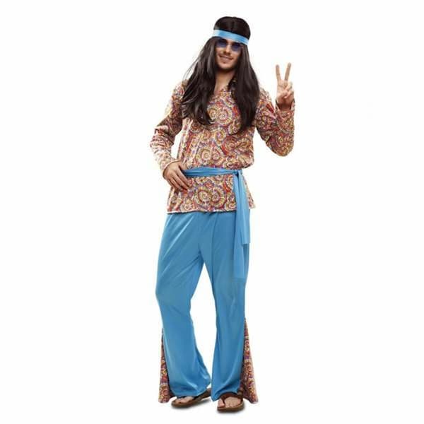 Maskeraddräkt vuxna My Other Me Hippie XL