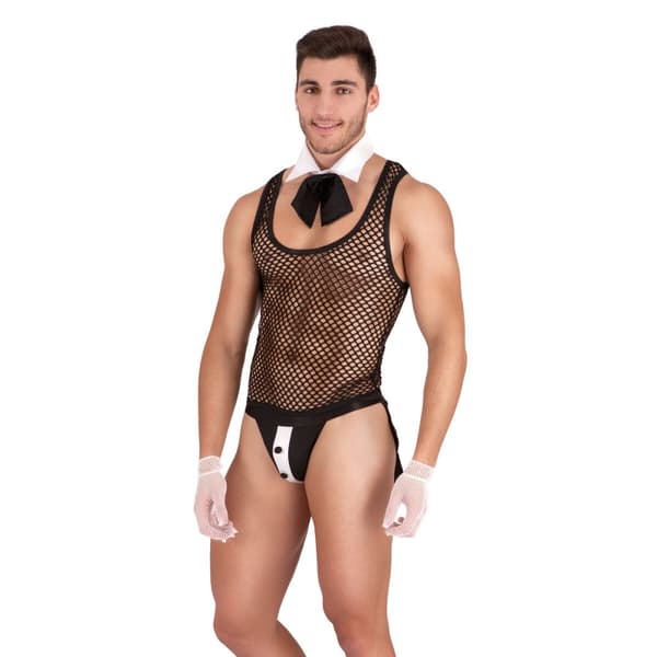Erotisk Kostume S Pleasures Hvid Onesize