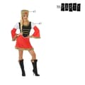Miniatyrbillede 2 af 4: Kostume til voksne Rød (2 pcs) Russisk kvinde - XL