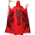 Miniatyrbillede 1 af 6: Kostume til voksne 14859 Rød Dæmon M/L (1 enheder)