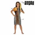 Miniatyrbillede 4 af 6: Kostume til børn Huleboer kvinde (3 pcs) - 10-12 år