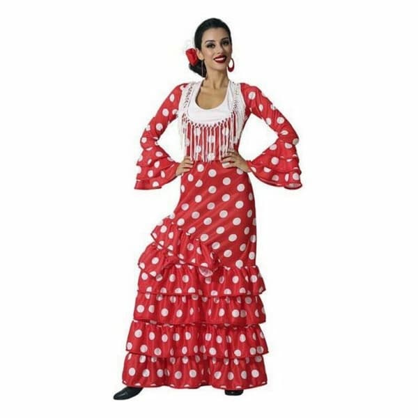 Kostume til voksne Rød (1 Dele) - M/L