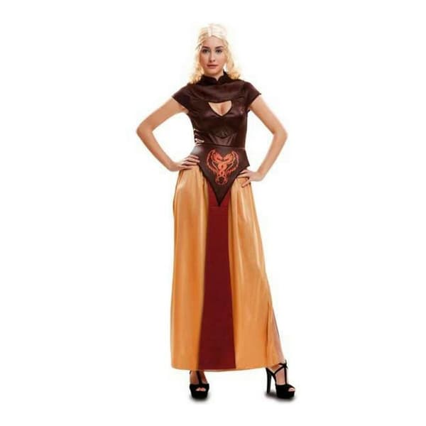 Kostume til voksne My Other Me Dragon Queen M/L