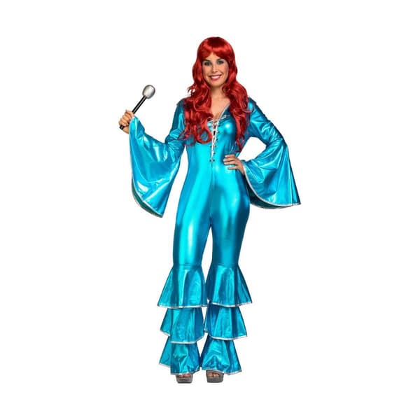 Kostume til voksne My Other Me Turkisblå Fiesta Jumpsuit M/L