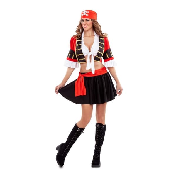 Kostume til voksne My Other Me Sexet pirat kaptajn M/L