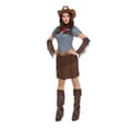 Miniatyrbillede 1 af 3: Kostume til voksne My Other Me Cowgirl